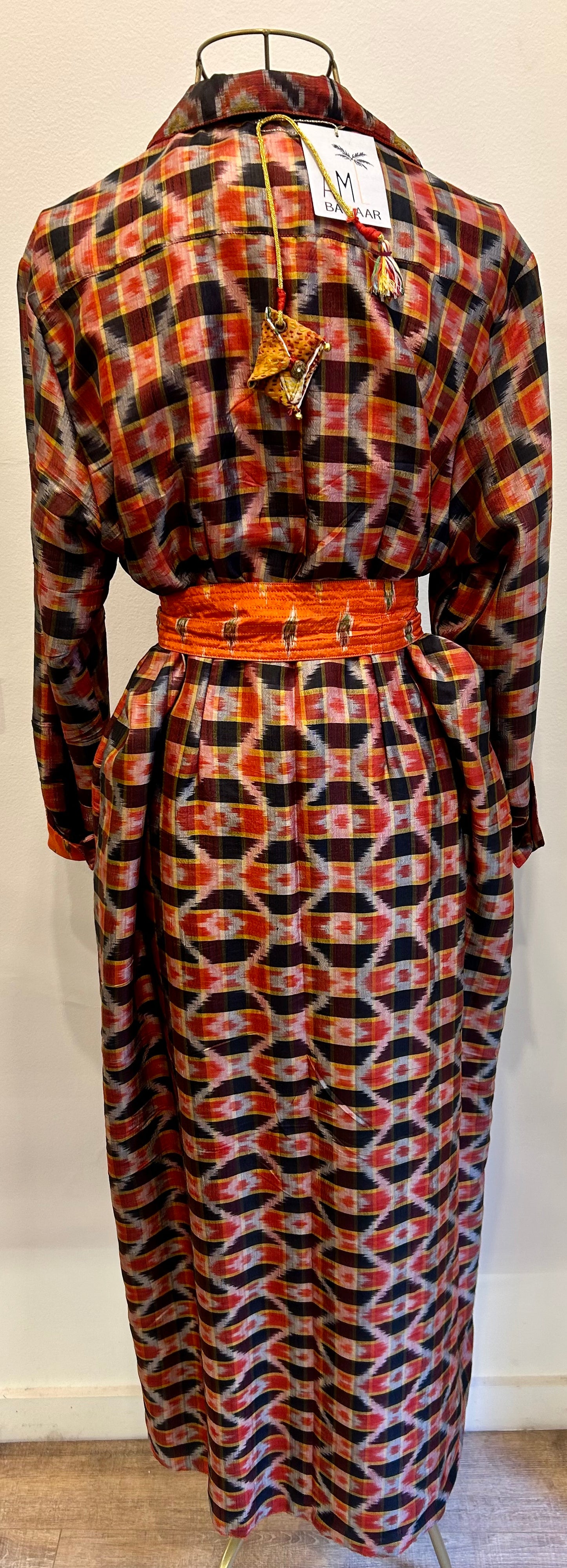 Robe en soie