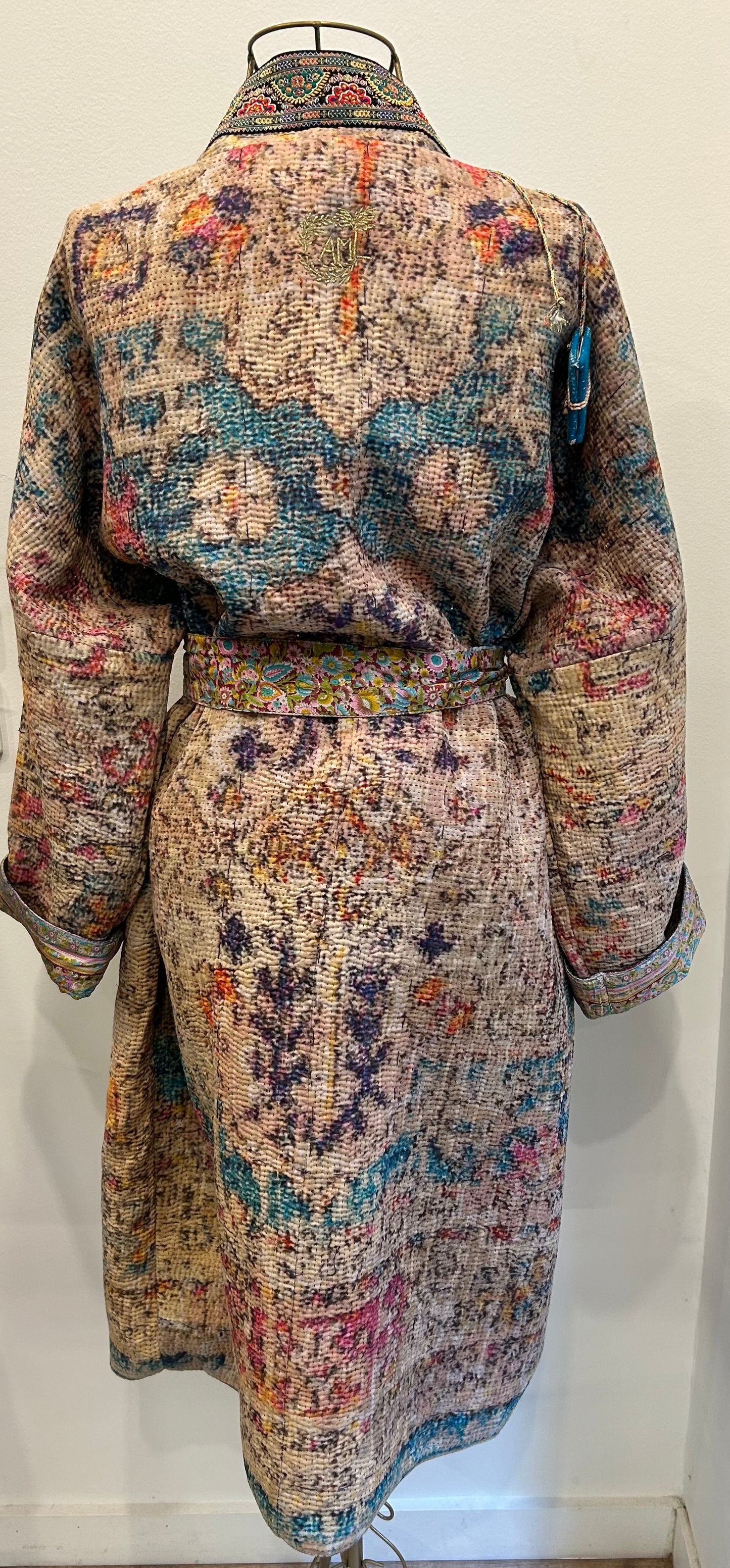Manteau en Kantha