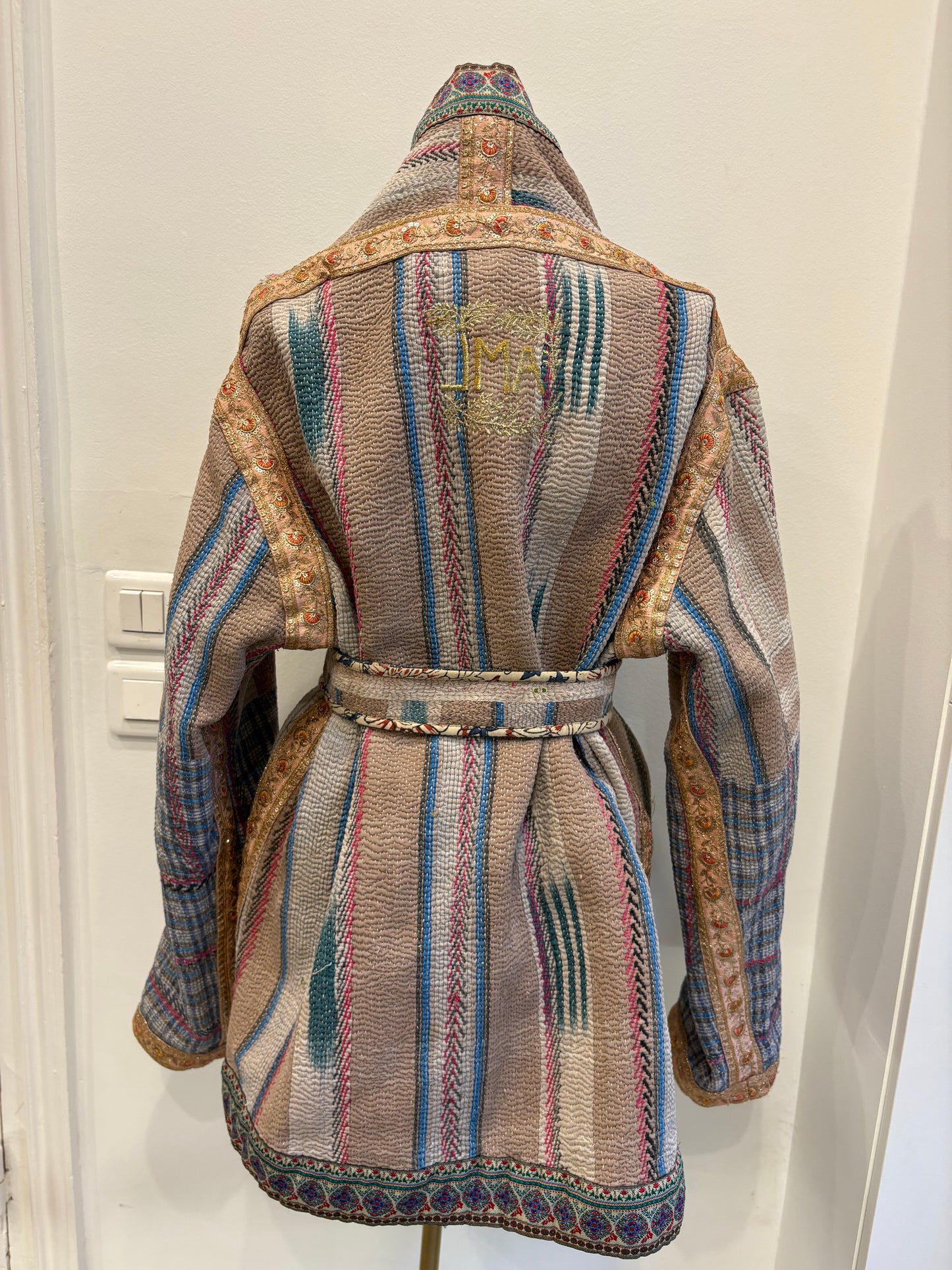 Veste en Kantha