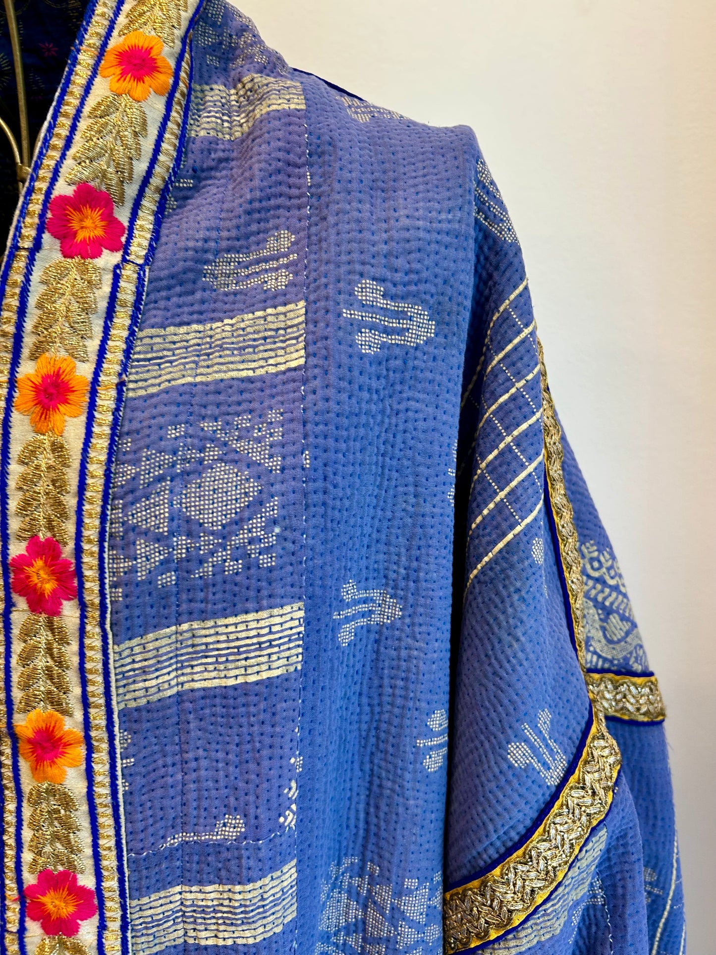 Manteau en Kantha