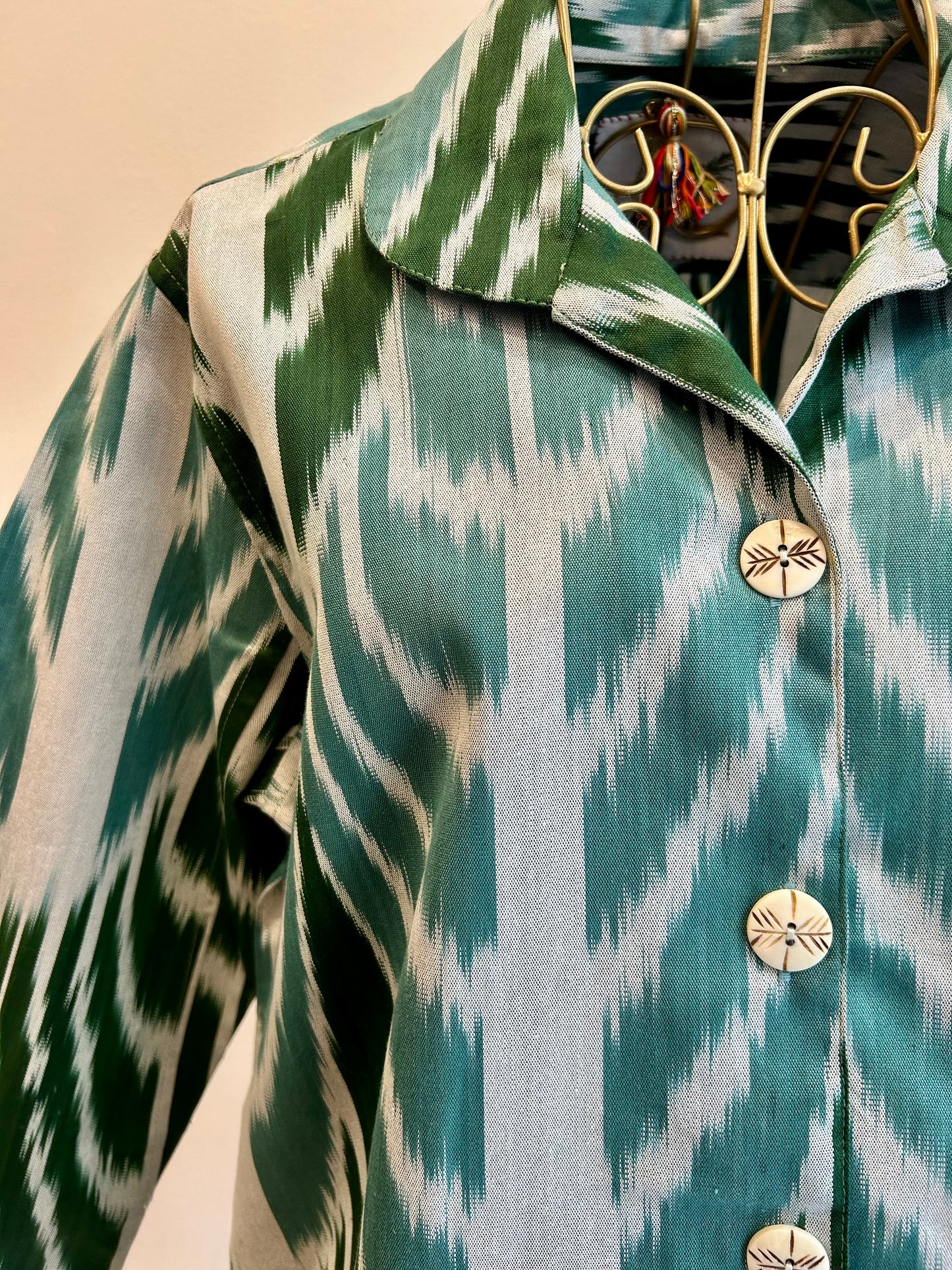 Veste en Ikat