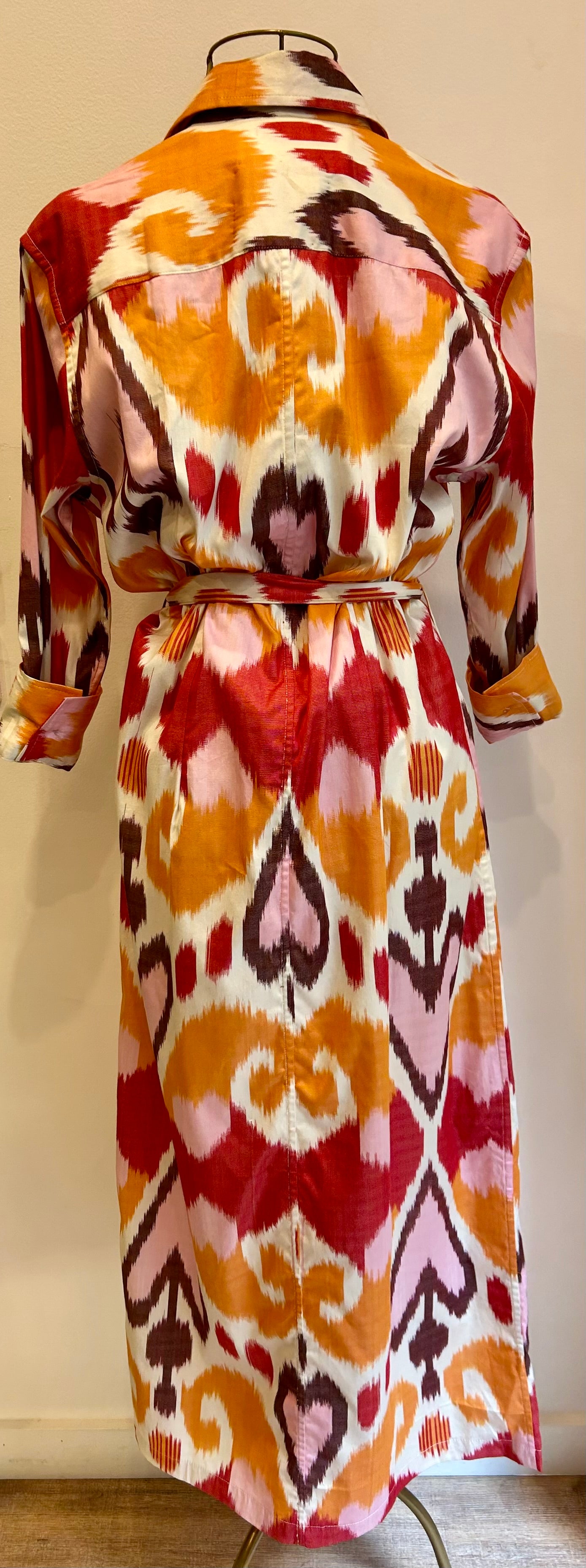 Robe en Ikat