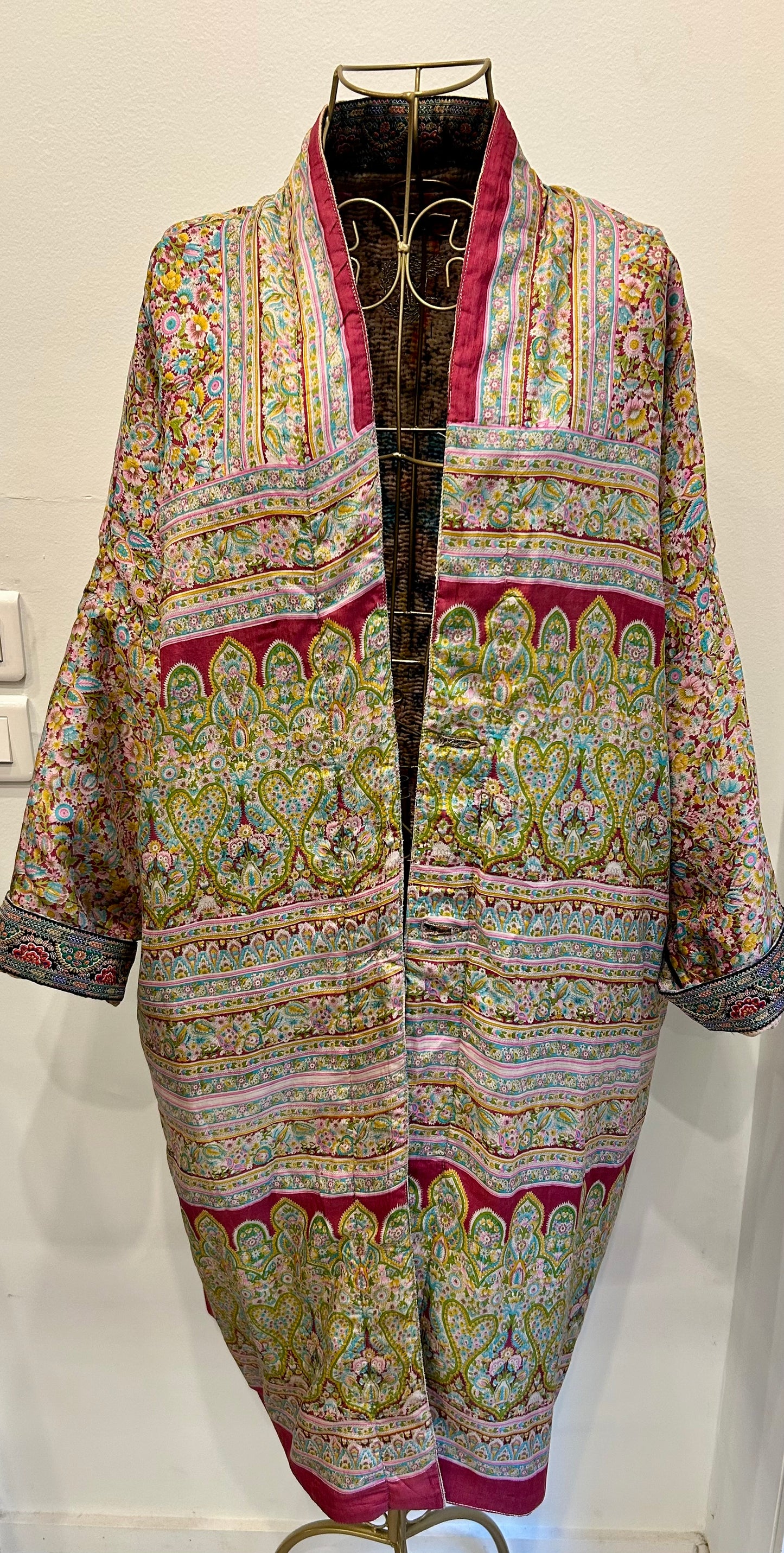 Manteau en Kantha