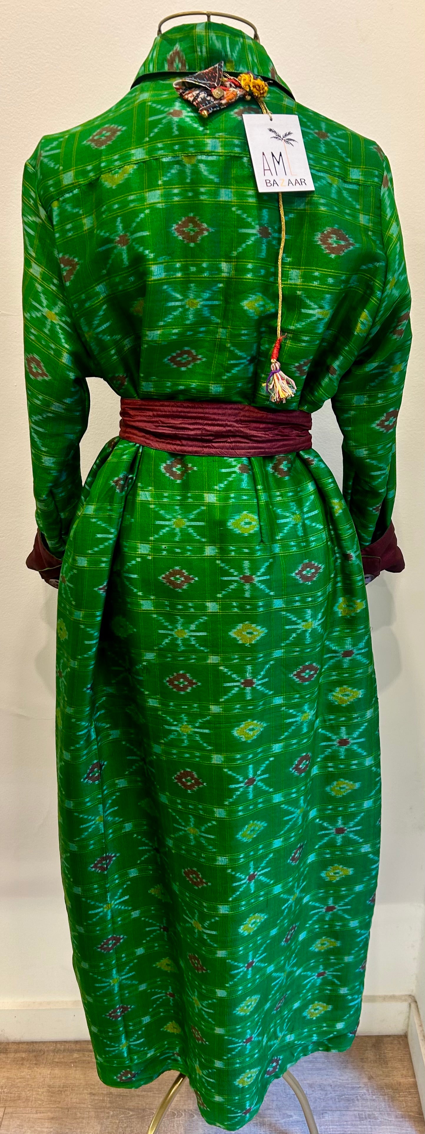 Robe en soie