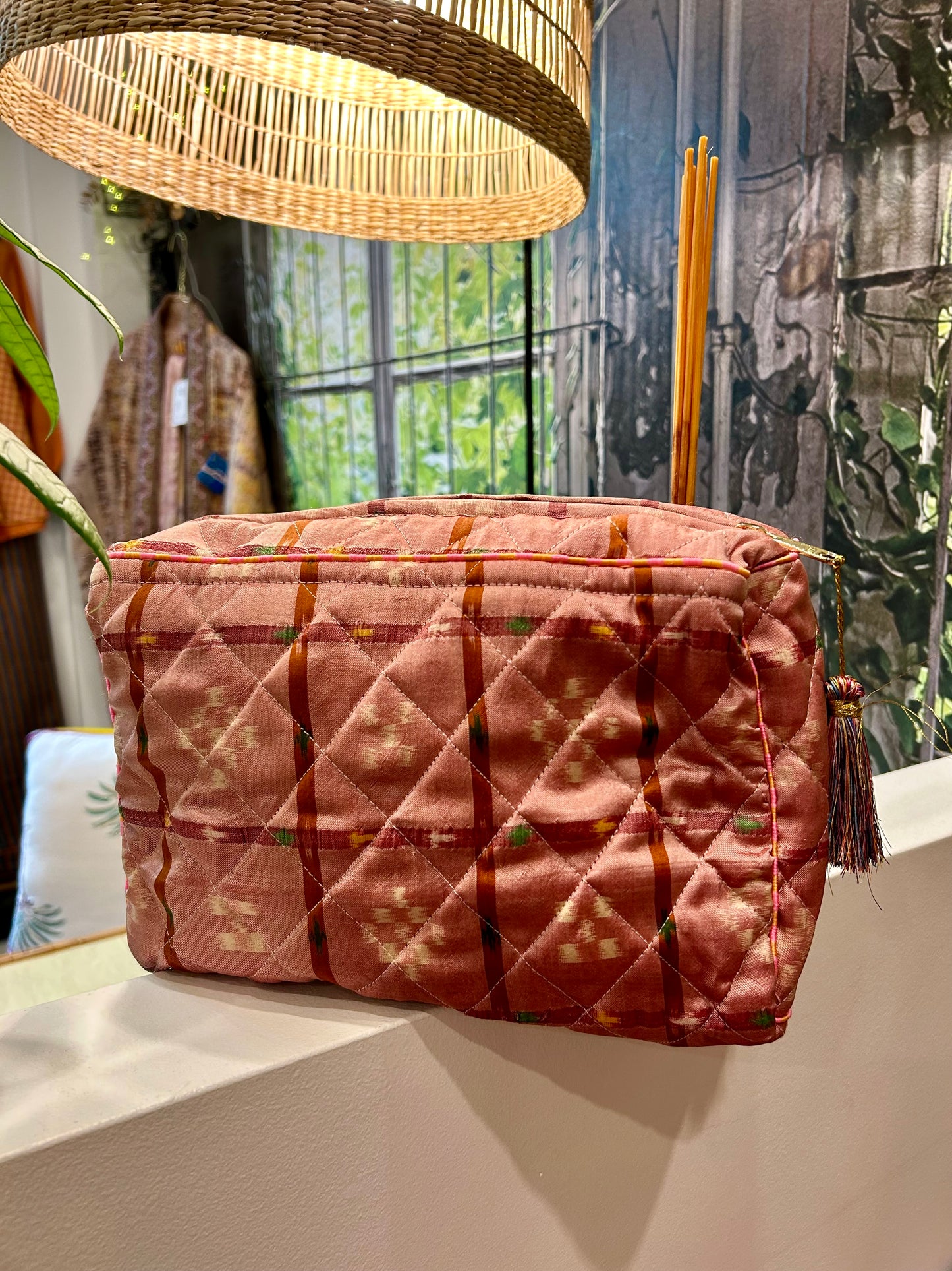 Pochette en soie