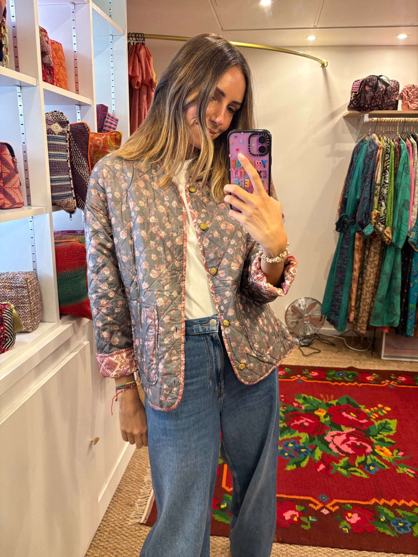 Veste en soie