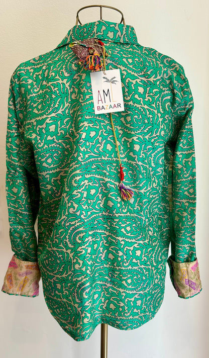 Chemise en soie