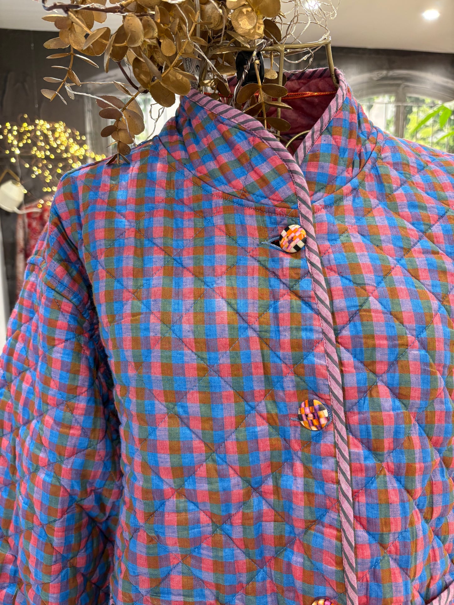 Veste matelassée en Khadi