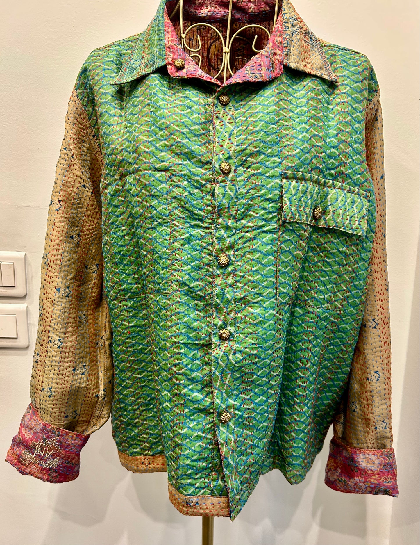 Chemise en Kantha