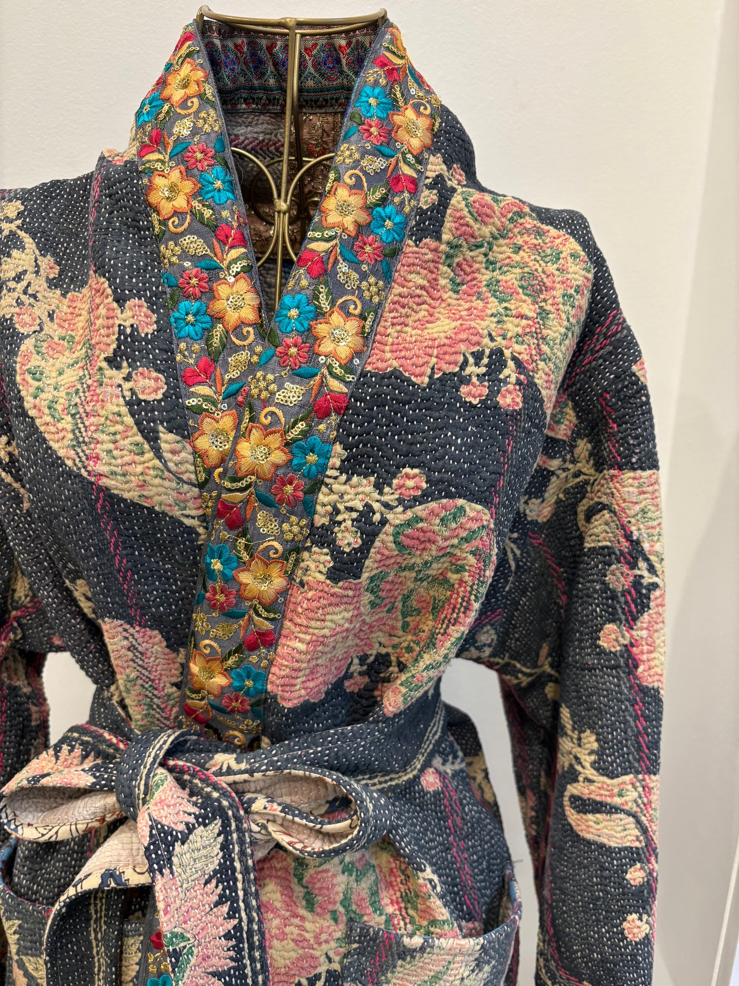 Veste en Kantha