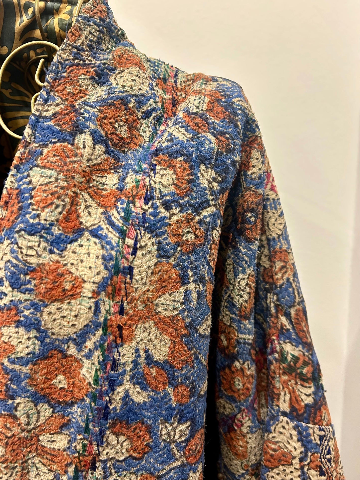 Manteau en kantha