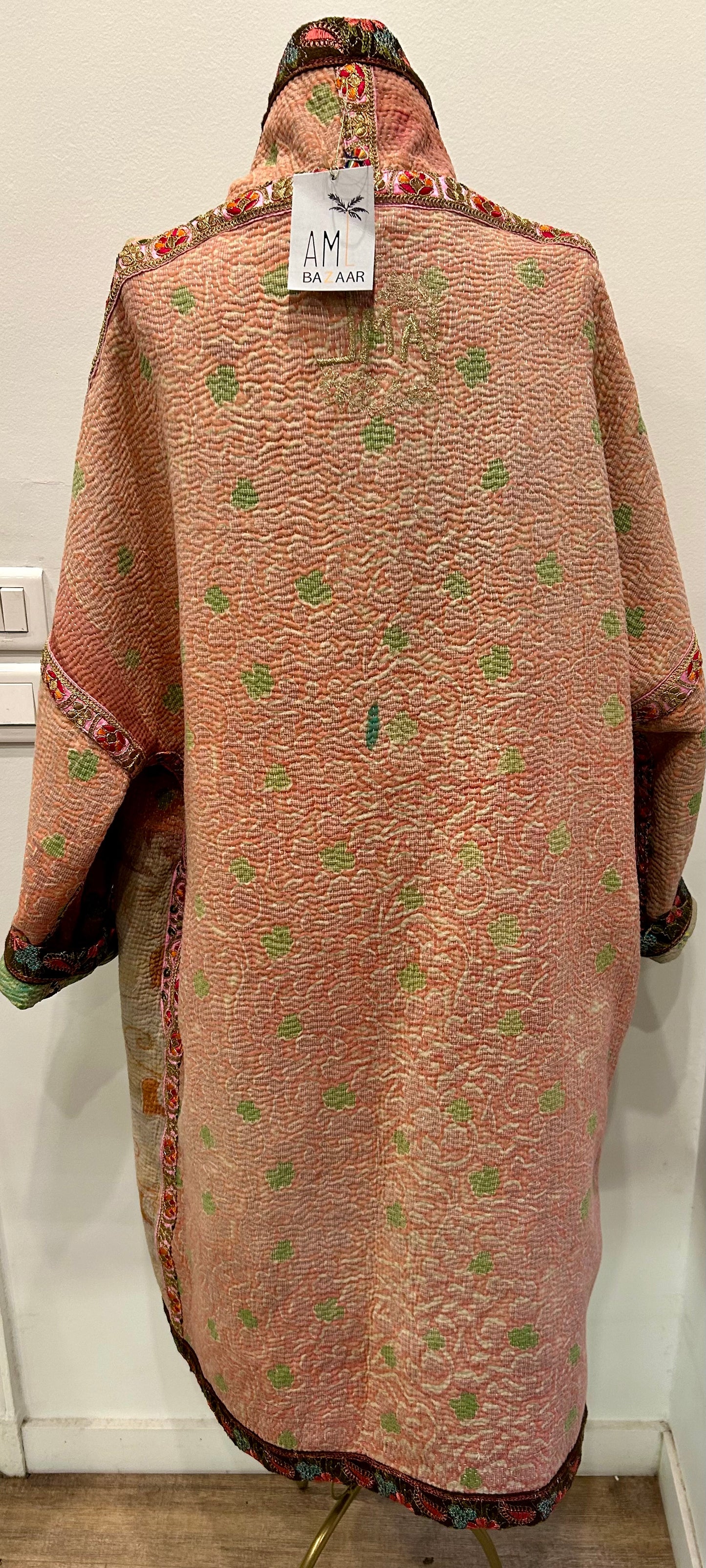 Manteau en Kantha