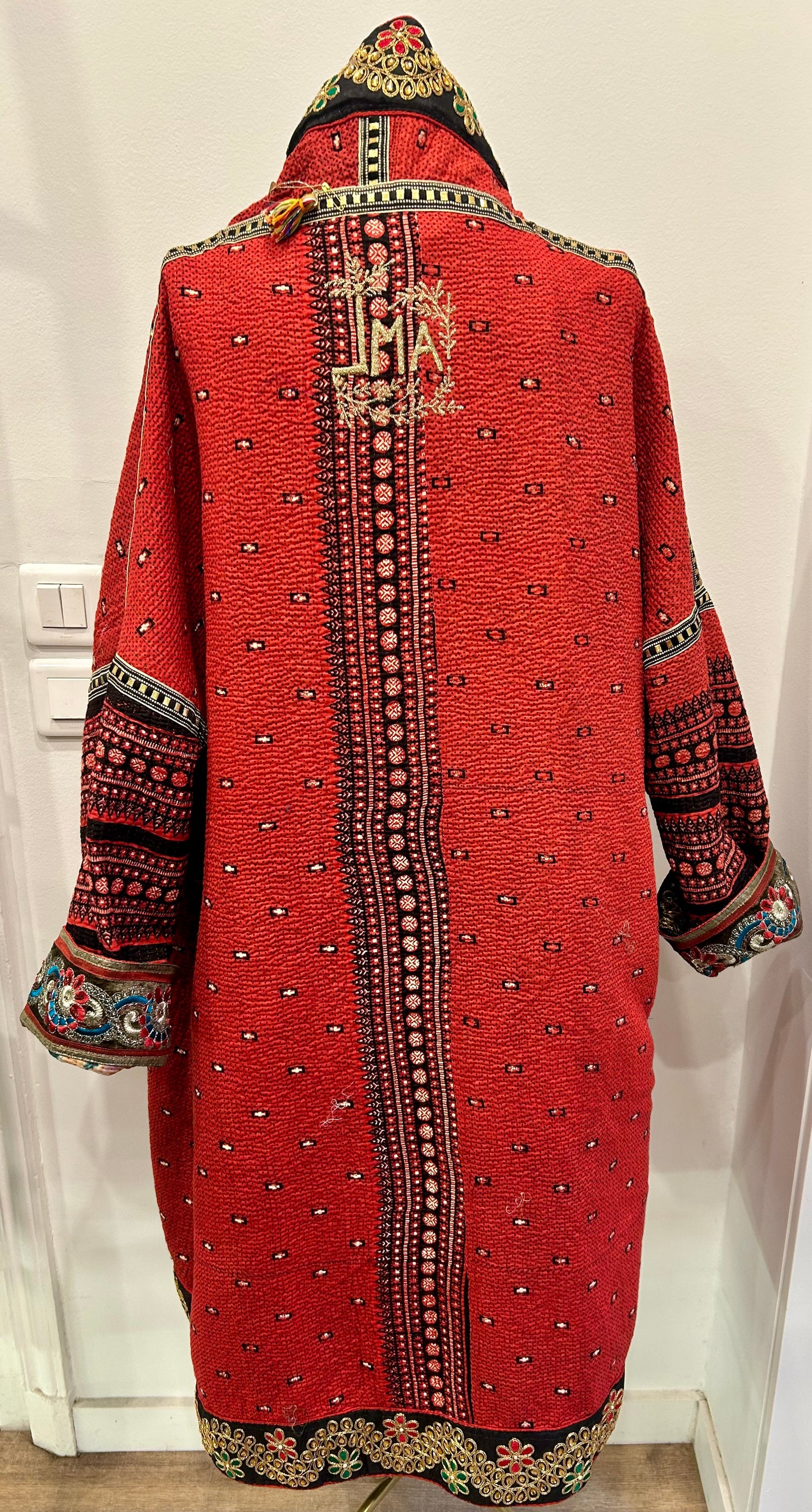 Manteau en Kantha