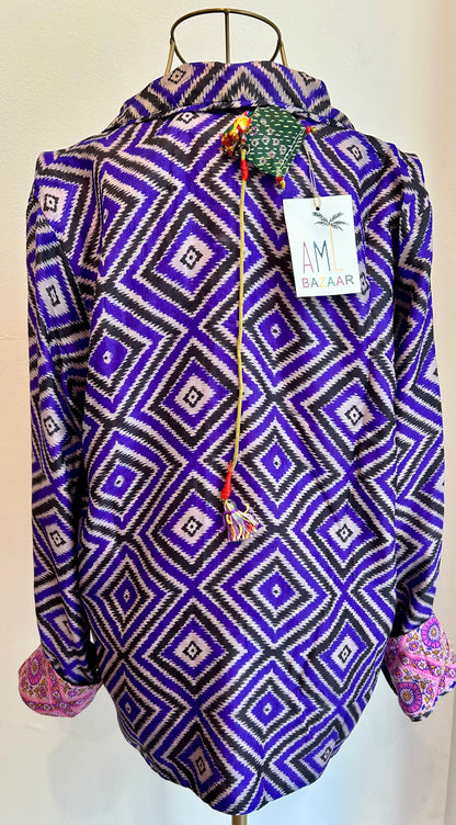 Chemise en soie