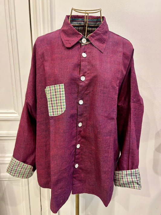 Chemise en Khadi