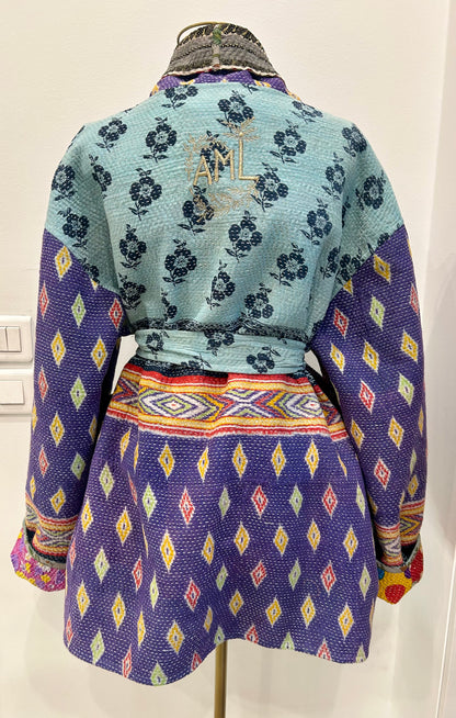 Veste en Kantha