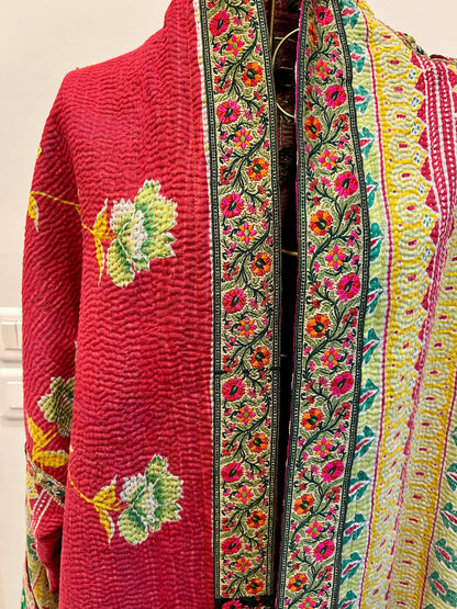 Manteau en Kantha