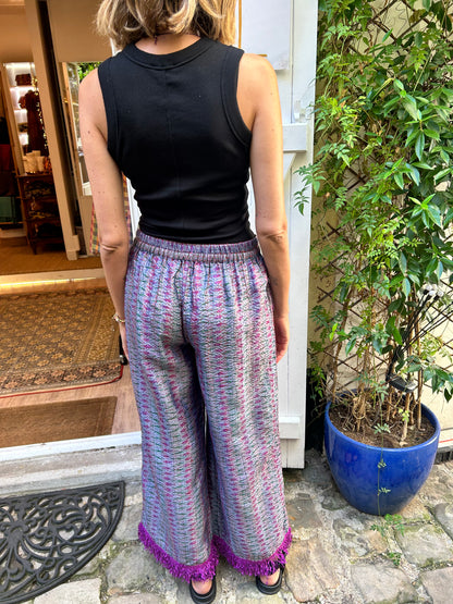 Pantalon en Kantha