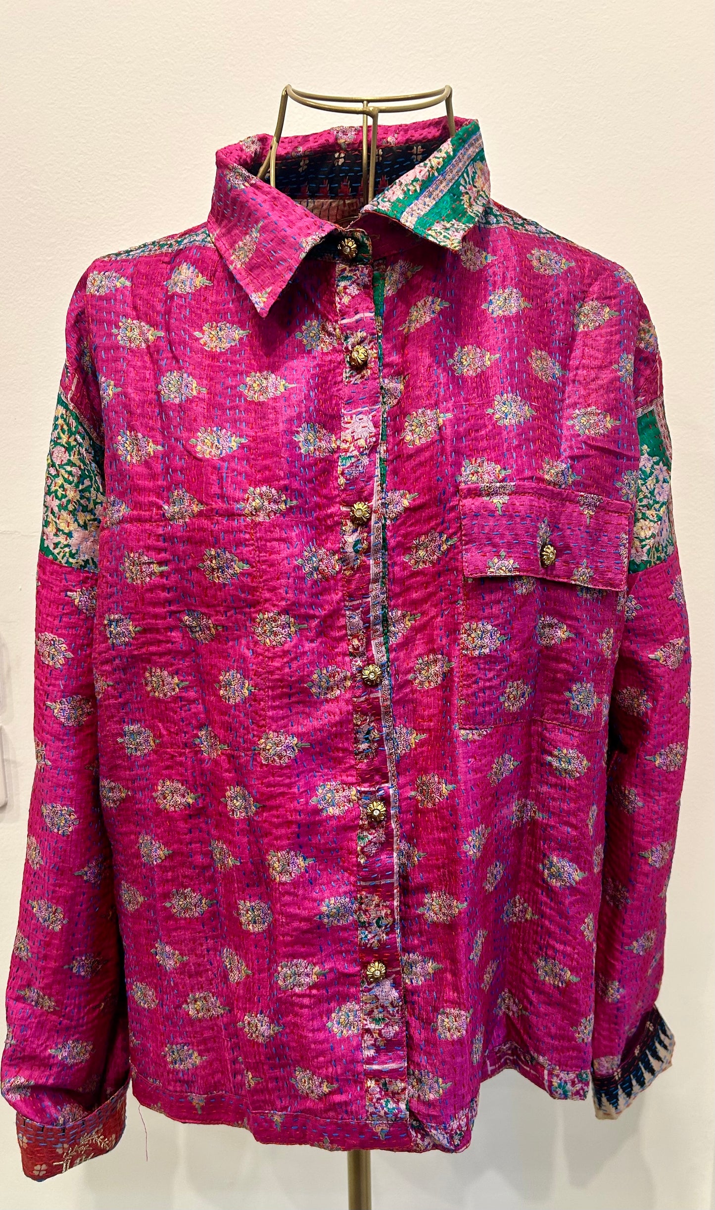 Chemise en kantha