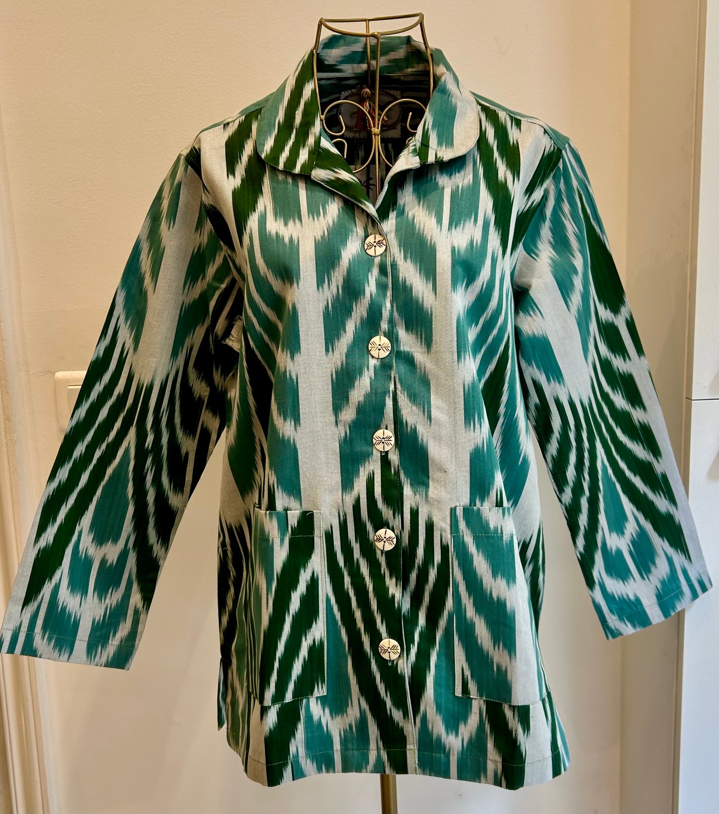 Veste en Ikat