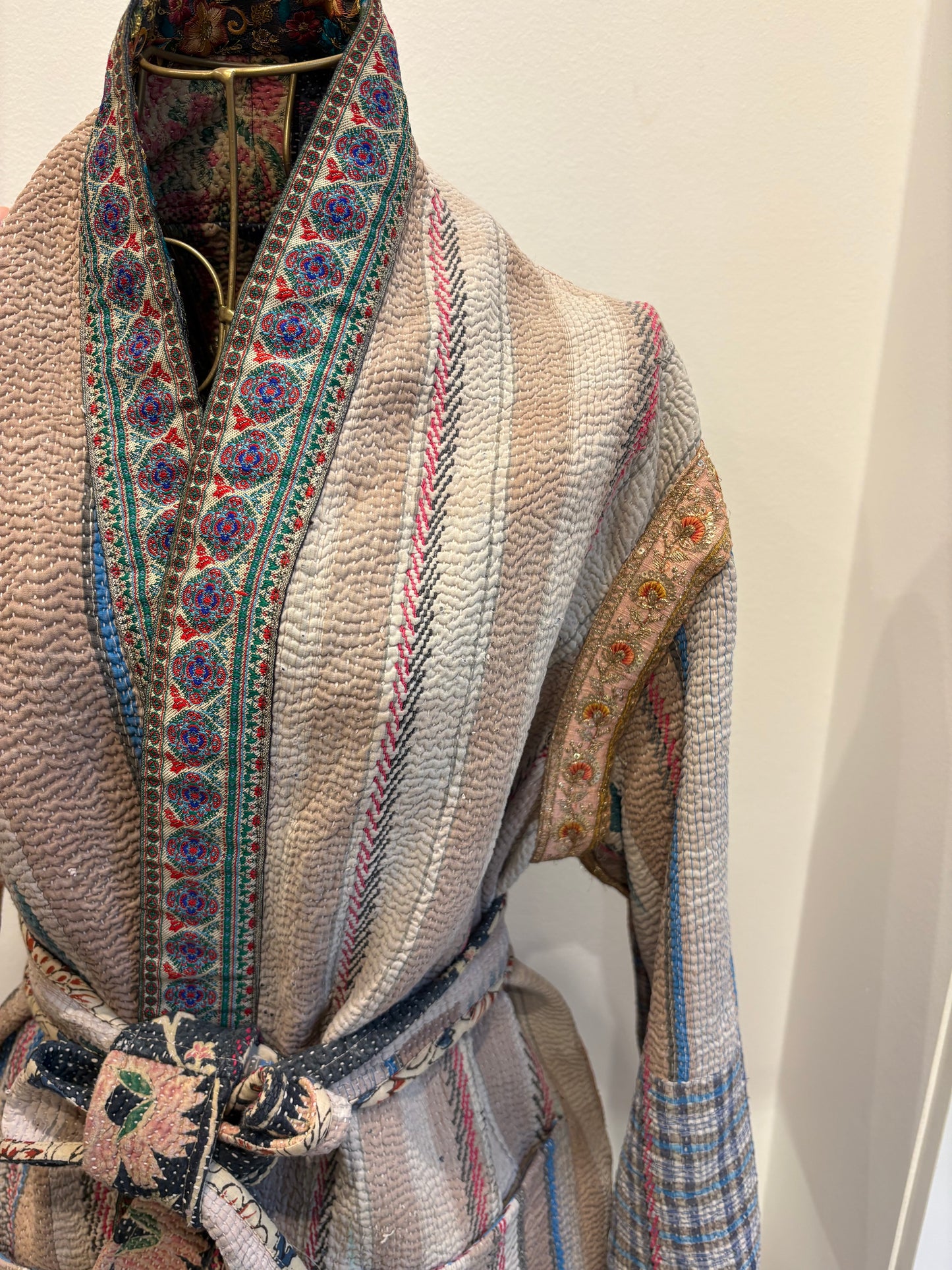 Veste en Kantha