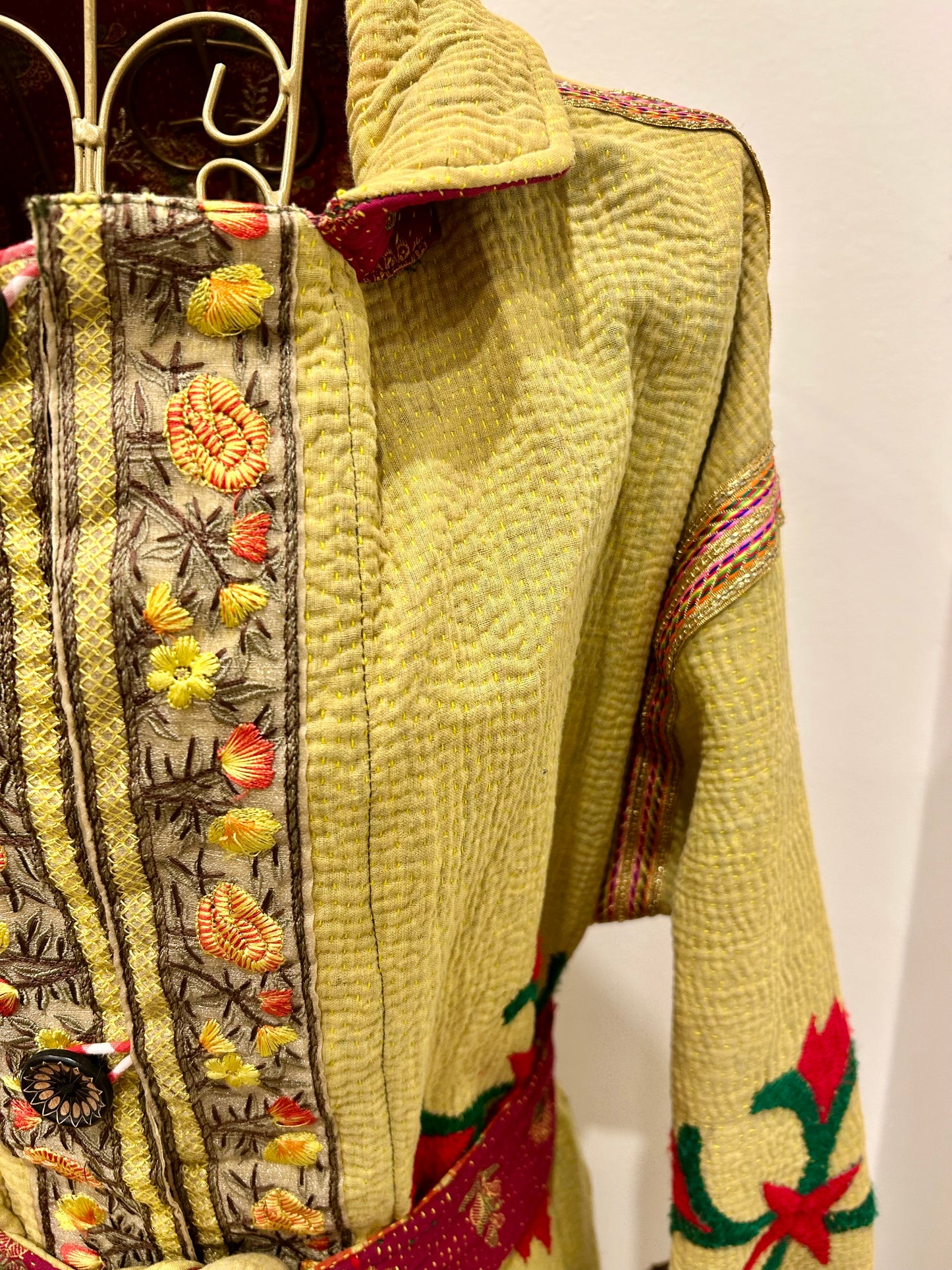 Manteau en Kantha