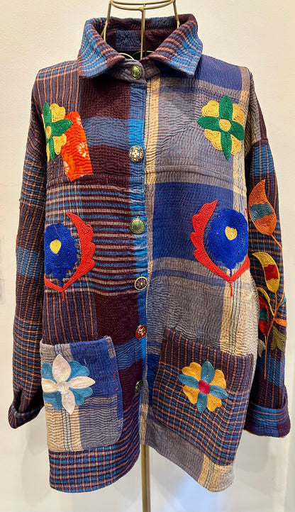 Chemise en Kantha