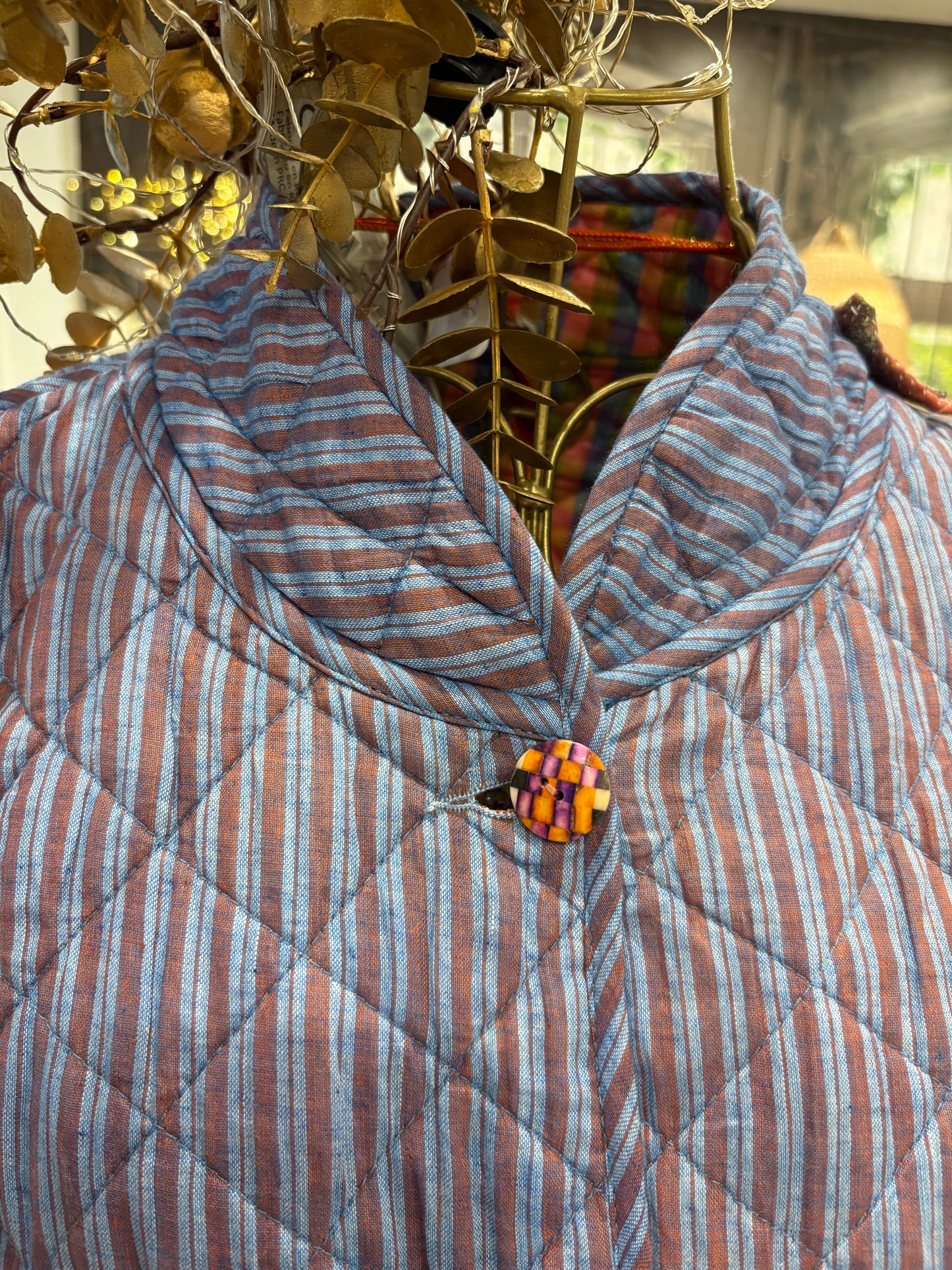 Veste matelassée en Khadi