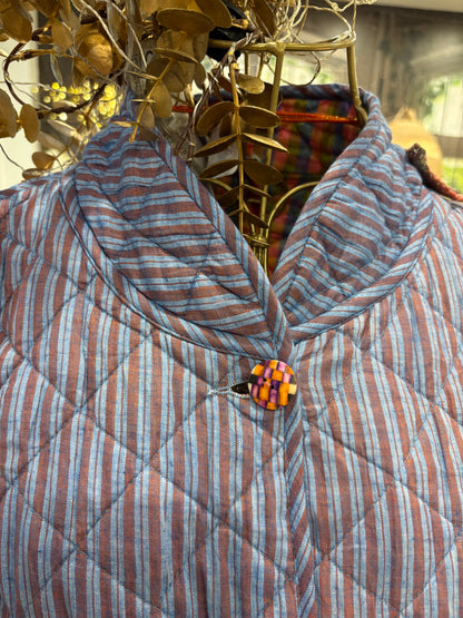 Veste matelassée en Khadi