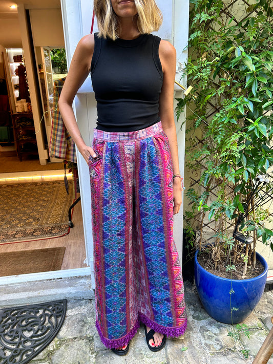 Pantalon en Kantha