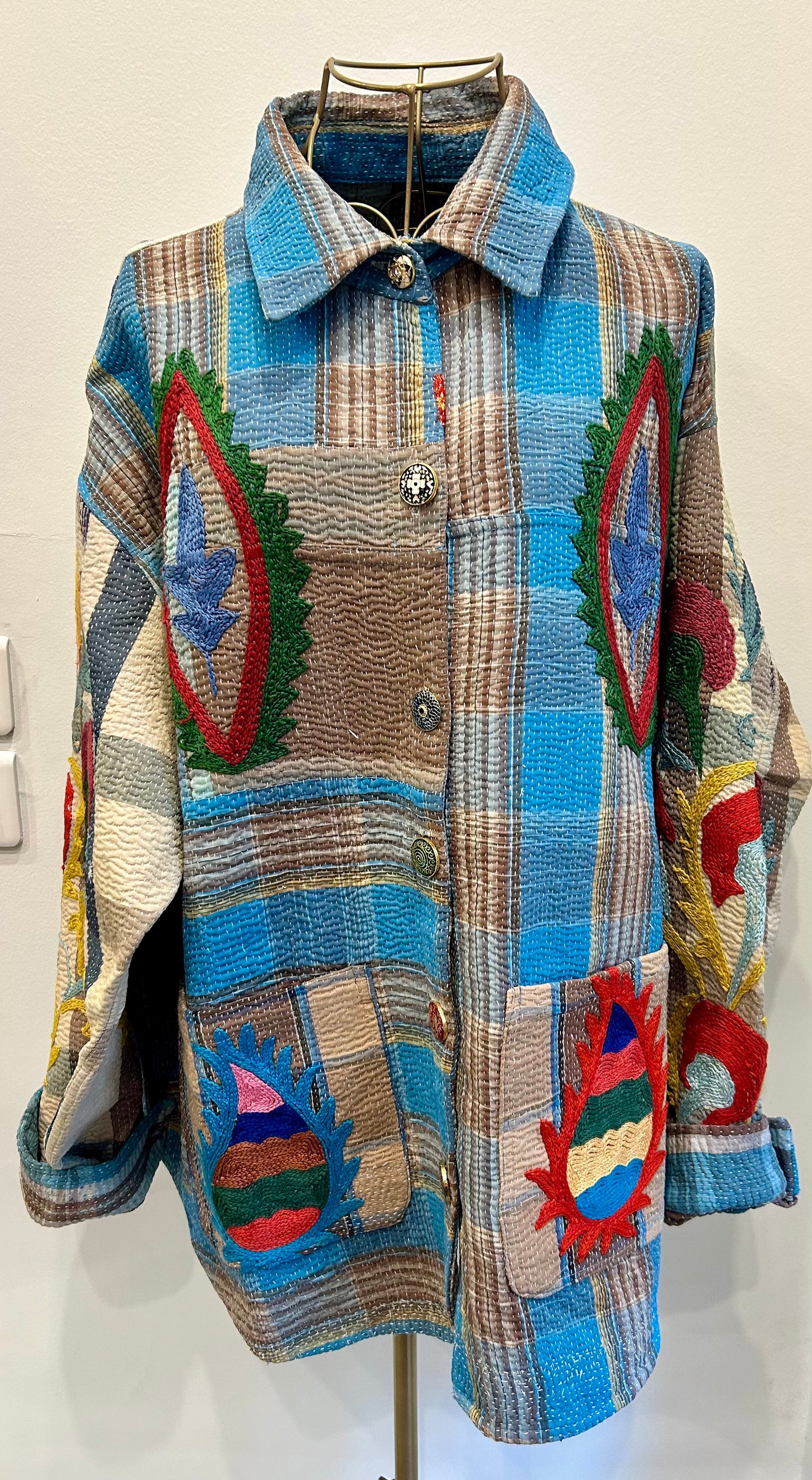 Chemise en Kantha