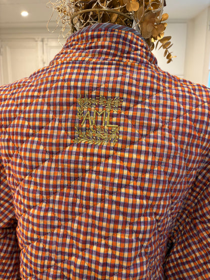 Doudoune matelassée en Khadi