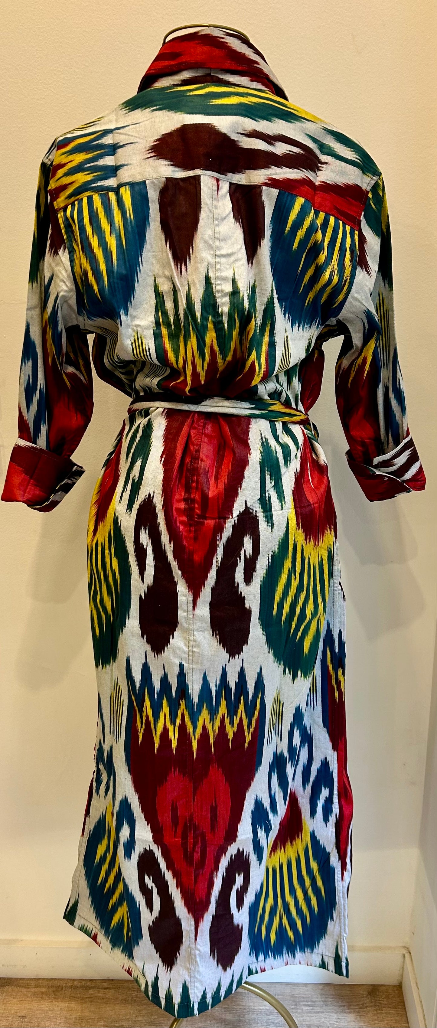 Robe en Ikat