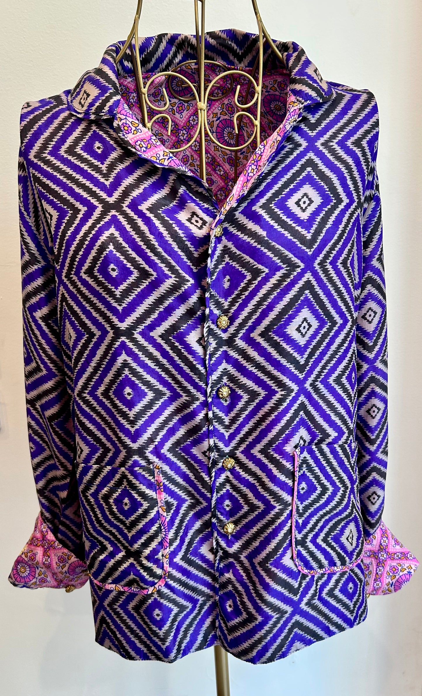 Chemise en soie